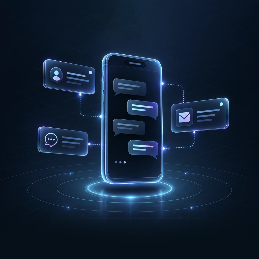 SMS services illustration
