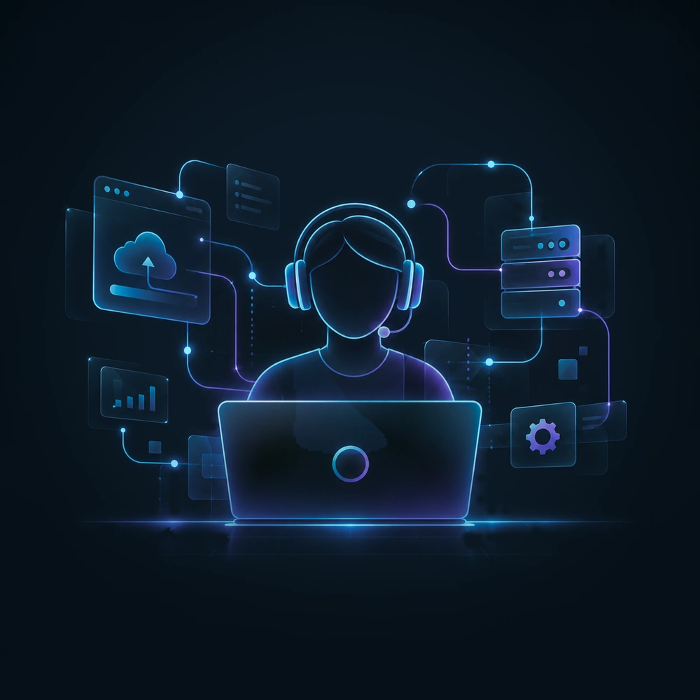 Shopify migrations, launch and support illustration